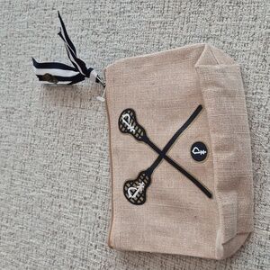 St. Pius Reusable Beige Lacrosse Cotton Bag